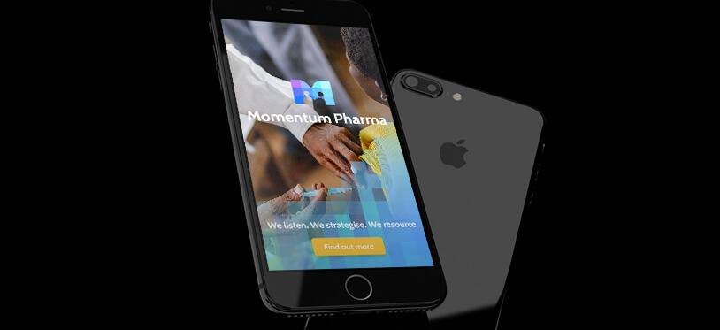 Pharmaceutical Startup Branding and Website