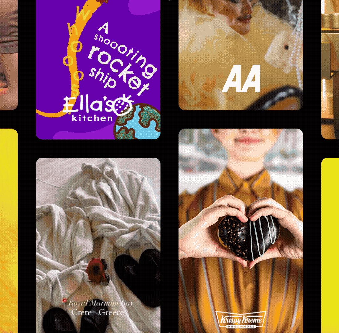 Video showing creative website animation by Above Digital for Goodstuff