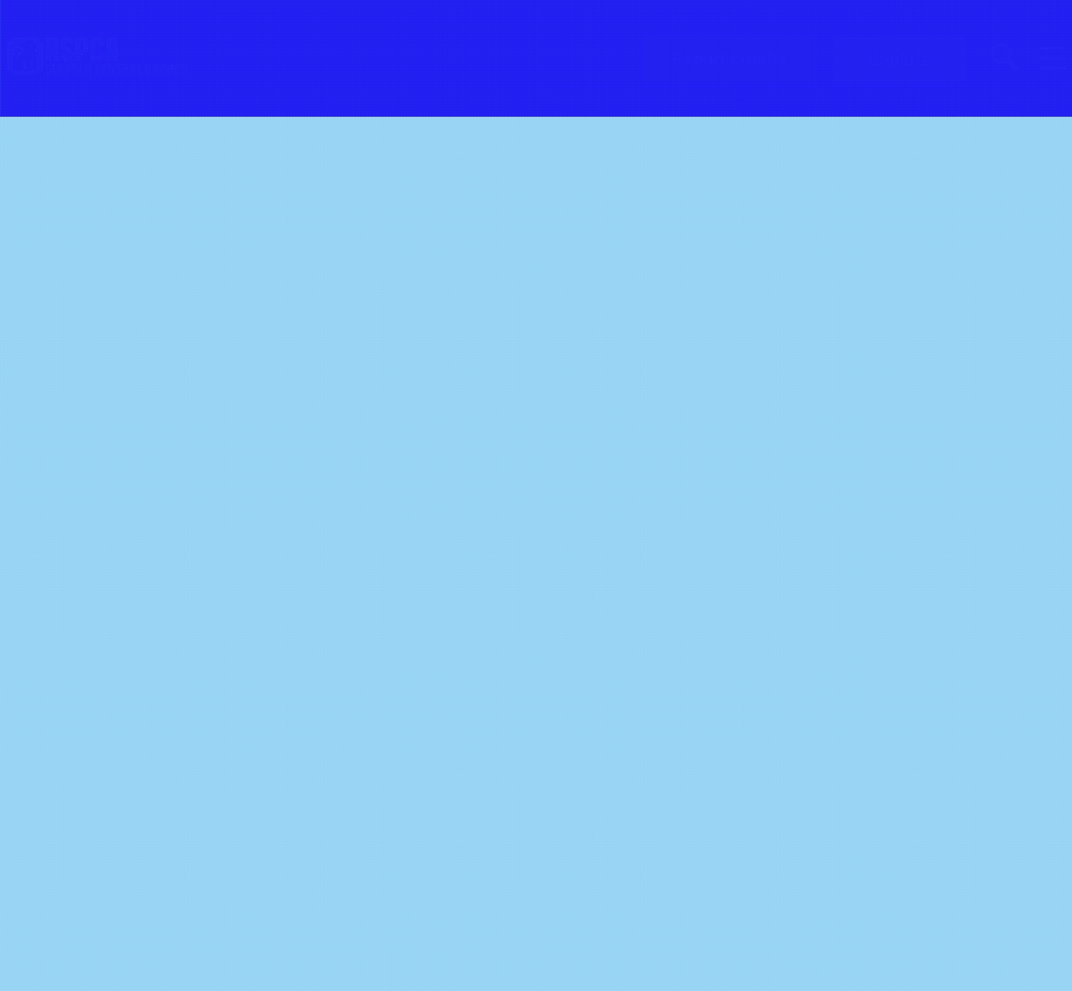 An animation showing the website interface in action, featuring scrolling elements and interactive buttons on the RSPCA homepage.