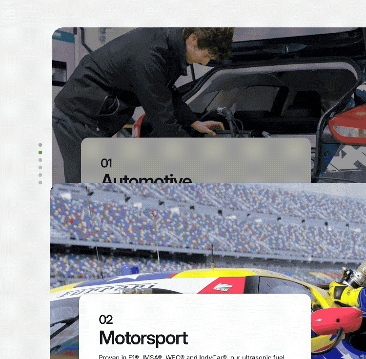 Video showing creative website animation by Above Digital for Sentronics