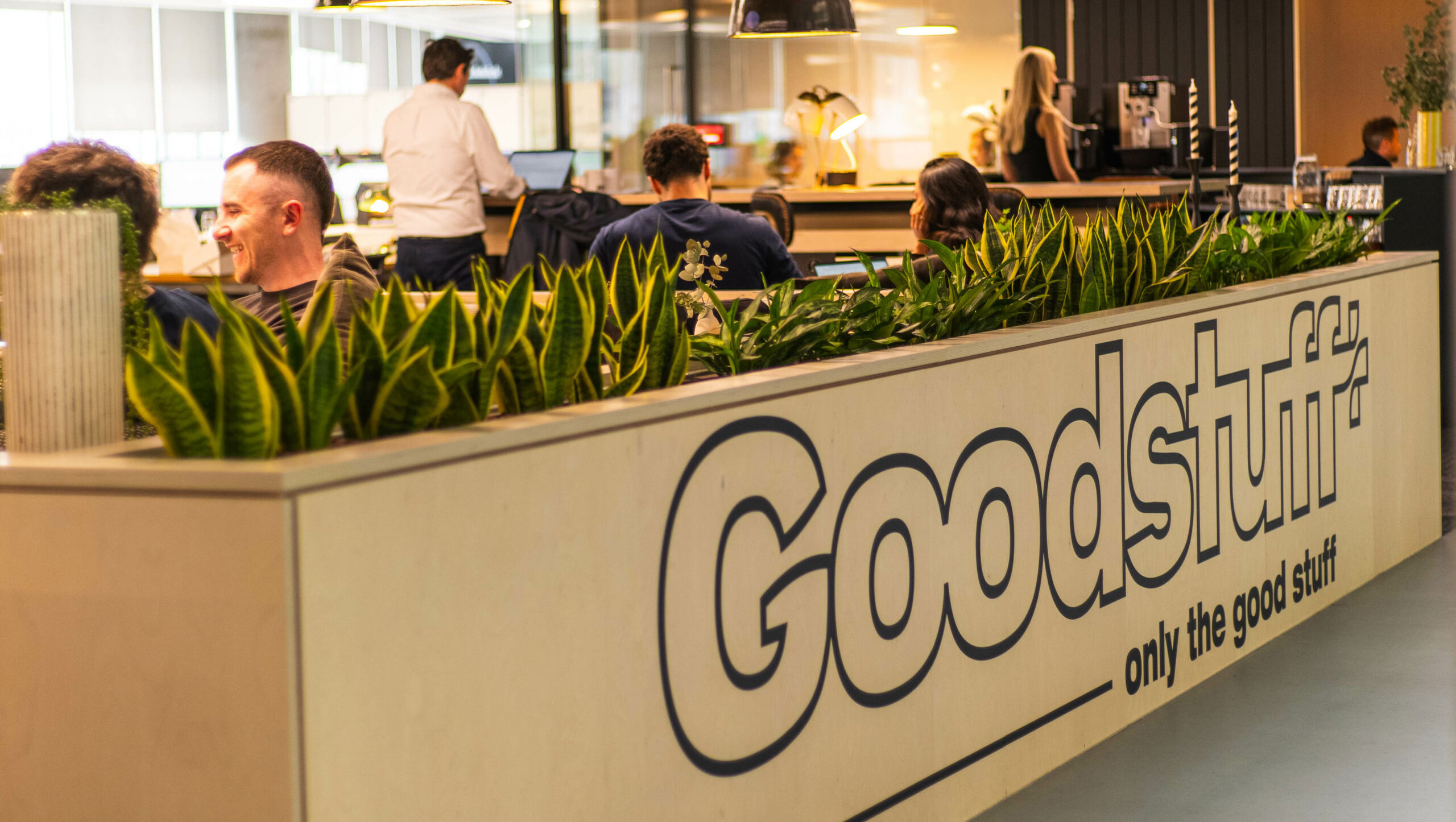 Office space for Above Digital client Goodstuff