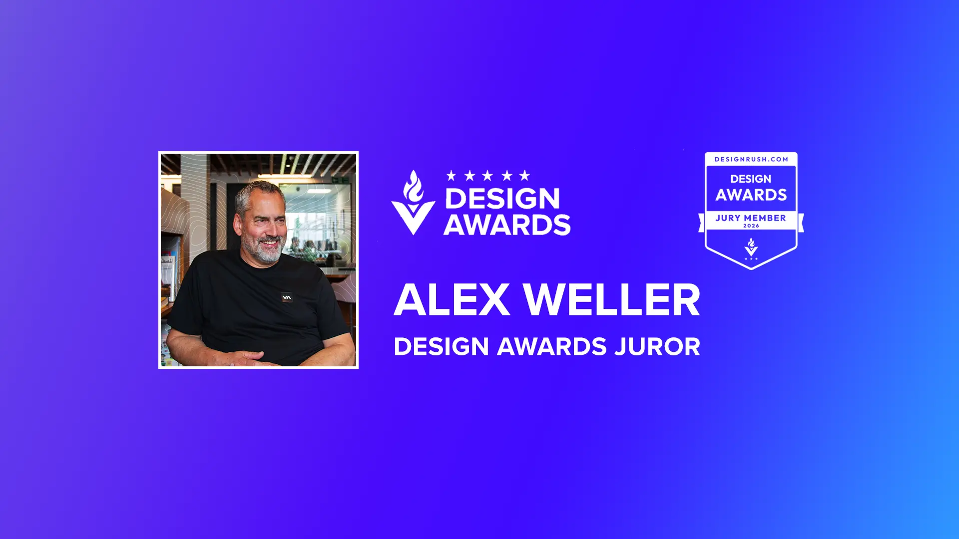 Above Digital Creator Alex Weller appointed as Design Rush Juror